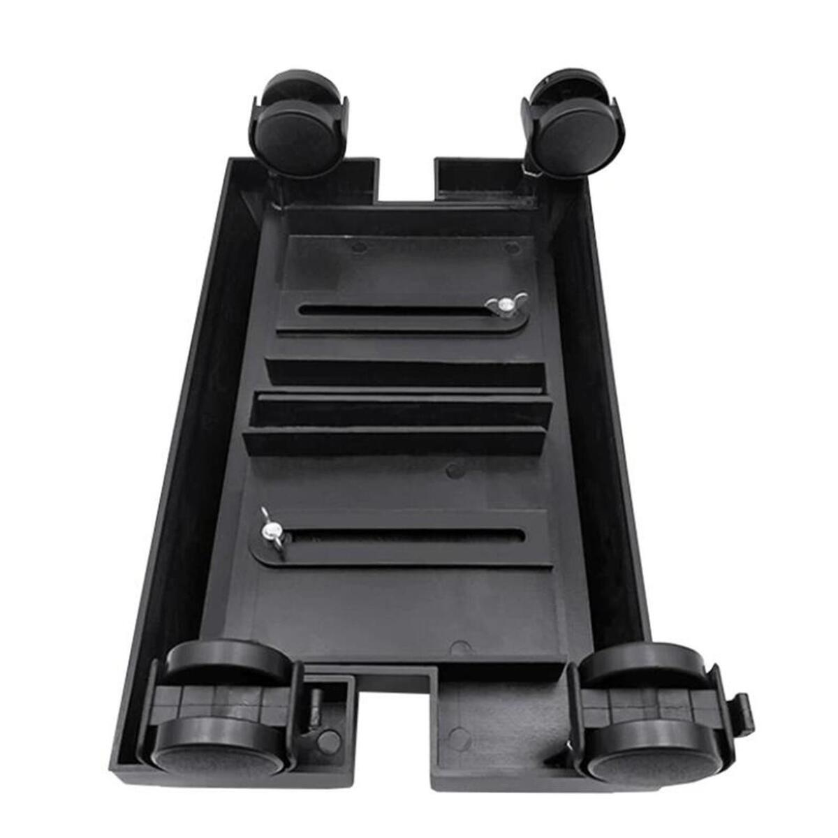 Gaming Desk Accessories Adjustable Holder Protective Caster Stand Computer Cart