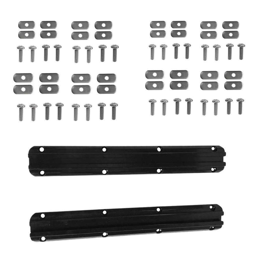 Pair 30cm Kayak Aluminum   Rail Screws Accessories for Kayak Canoe