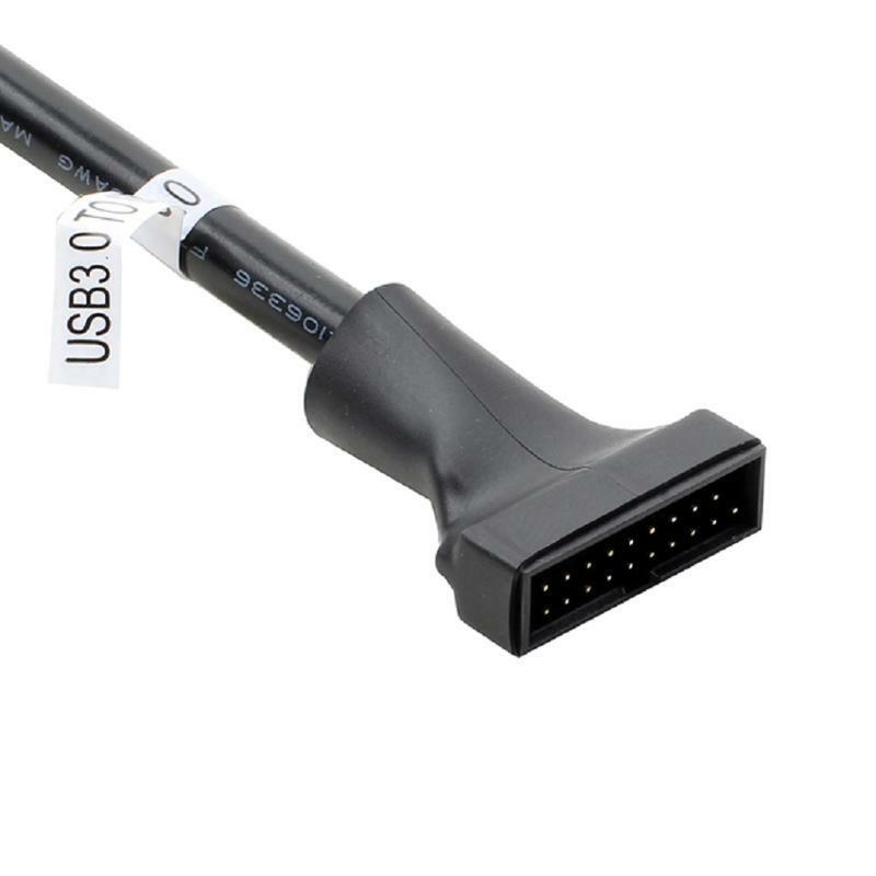 Cable Converter USB 3.0 19 Pin Female to 2.0 9 Pin Male Convertor Motherboard