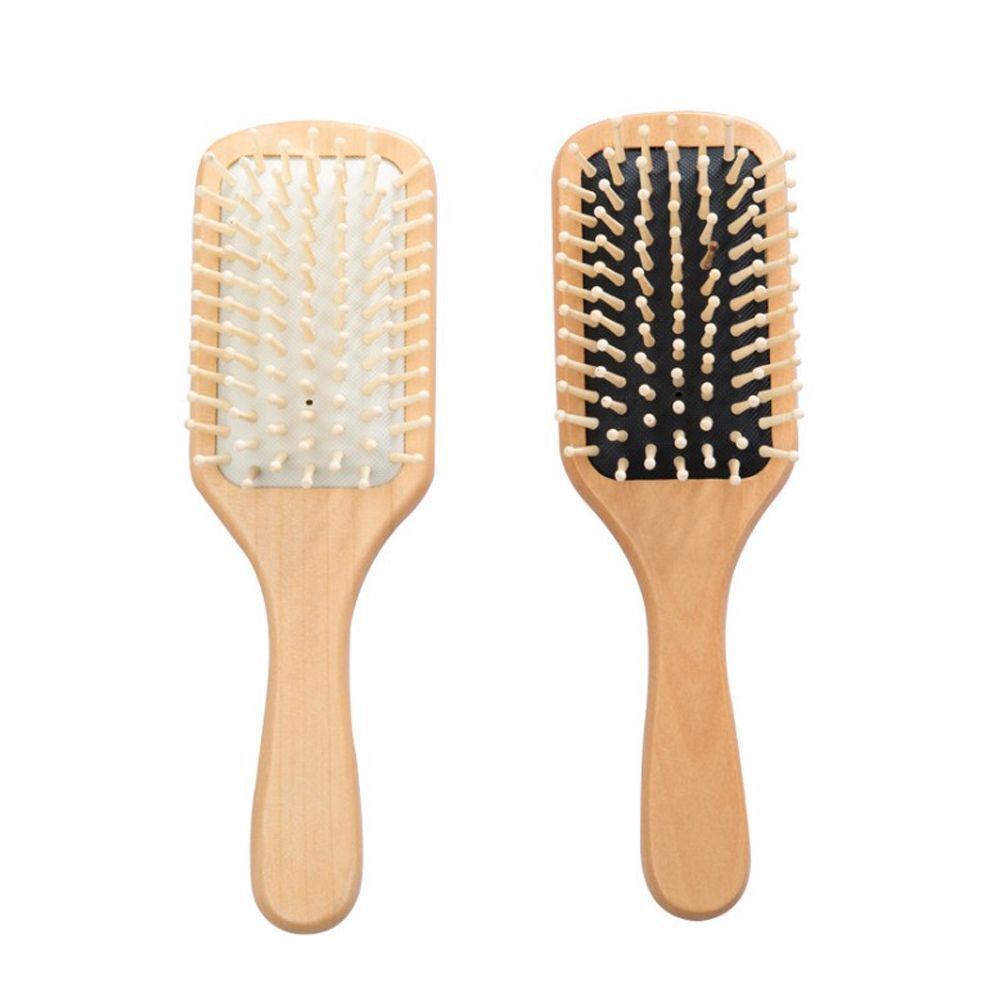 Handle Airbag Anti-static Hair Styling Wood Paddle Hair Comb Hairdressing tool
