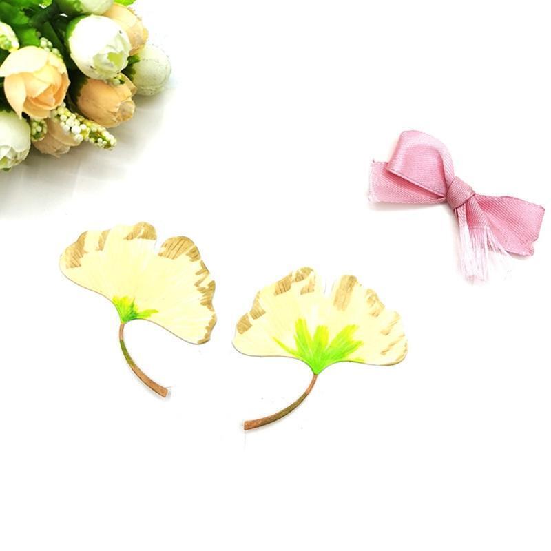 Ginkgo Biloba Metal Cutting Dies Stencil Scrapbooking DIY Album Stamp Paper Card