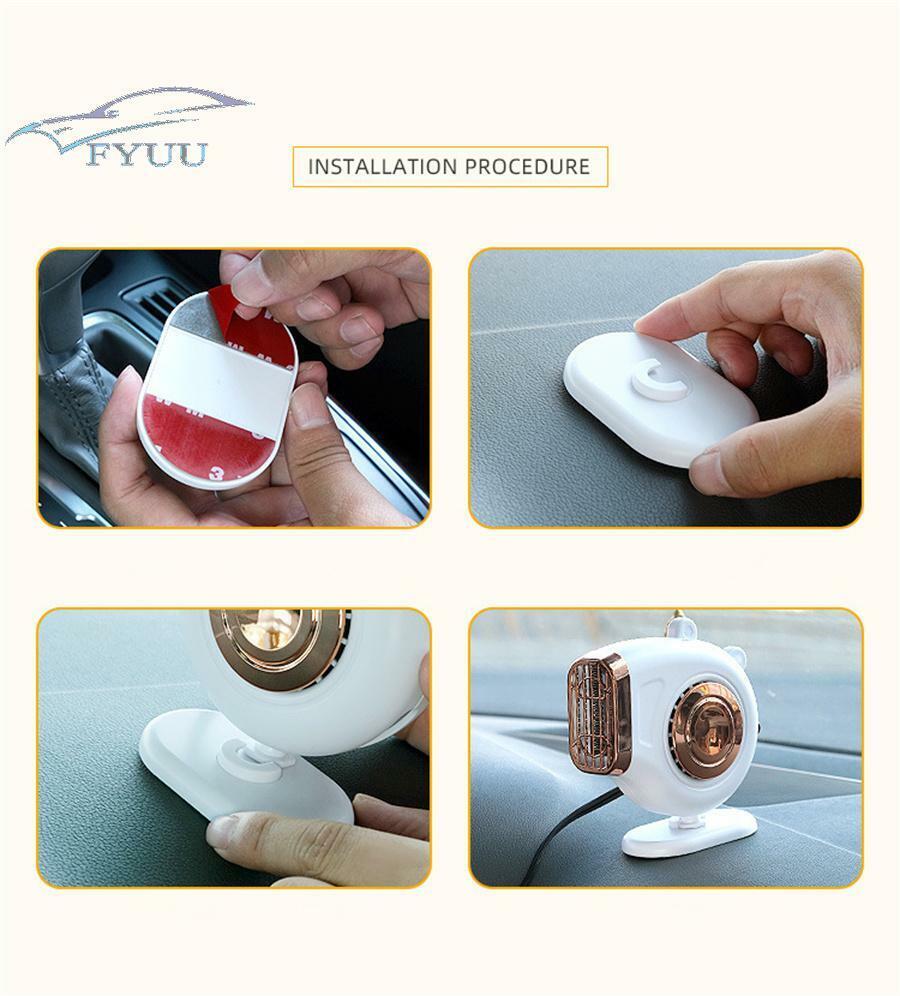 Portable Electric Car Heater 24V 150W truck heater Car heater Mini quick heating