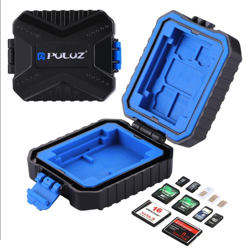 Waterproof  Case Storage Box Protector for SD CF TF Card PU5001
