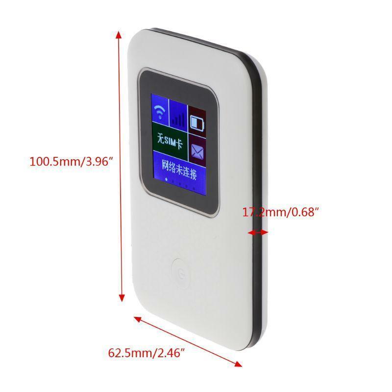 4G Lte Pocket Wifi Router Car Mobile Wifi Hotspot Wireless Broadband Wi-fi With