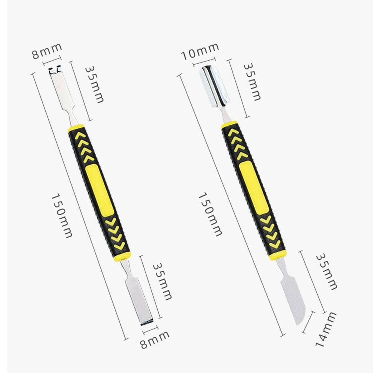 6 Pieces Dual Ends  Spudger Set Stainless Steel for Mobile Phone Laptop