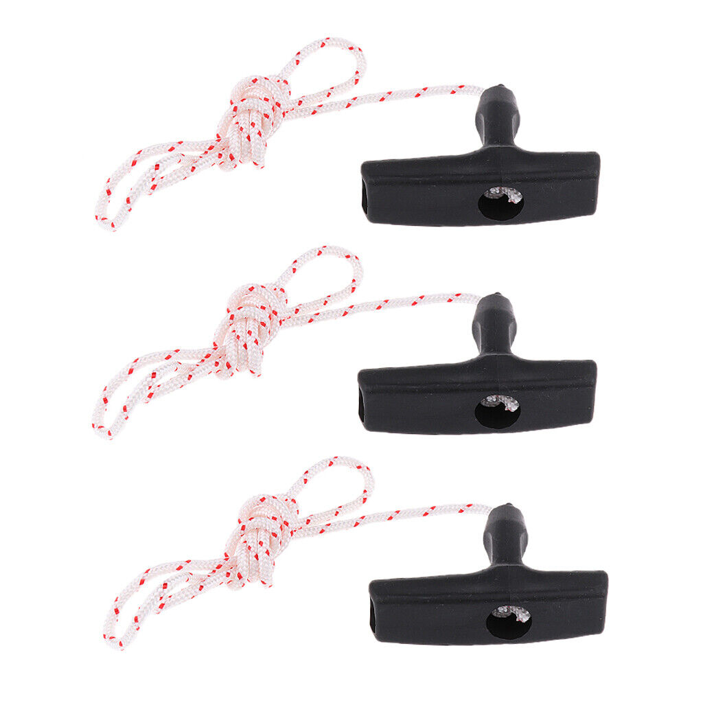 3pcs Strimmer Engine Pull Start Handle with Rope for  038 039