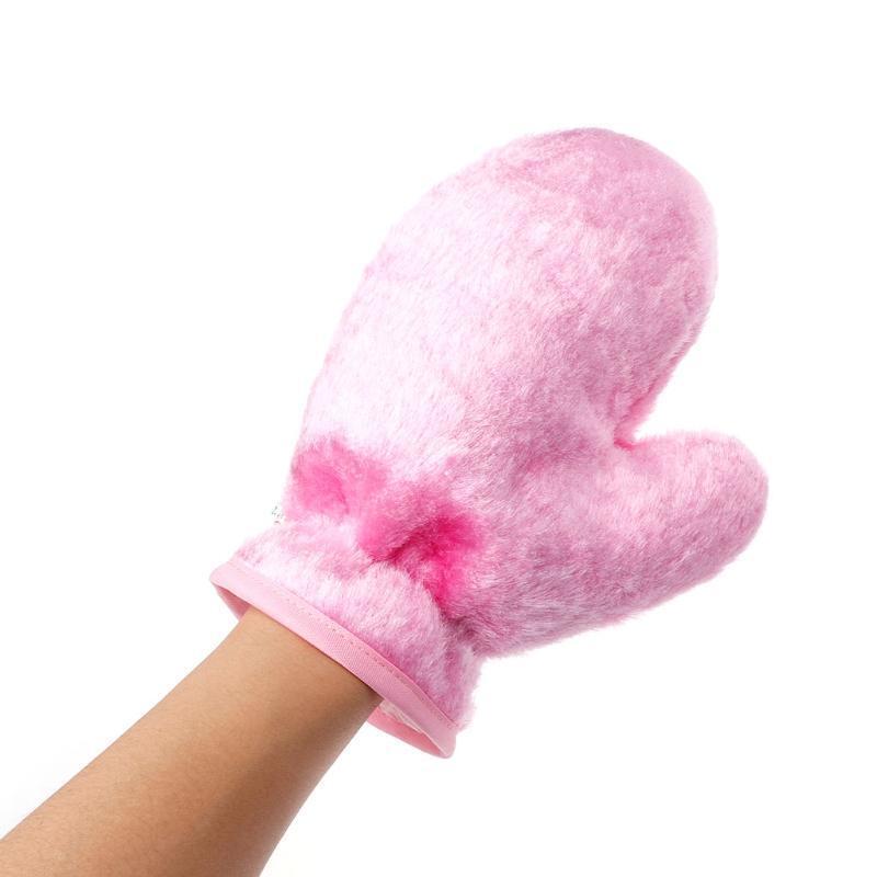 Dishwashing Sponge Wood Fiber Waterpoof Gloves Anti Oil Scrubber Cleaning Brush