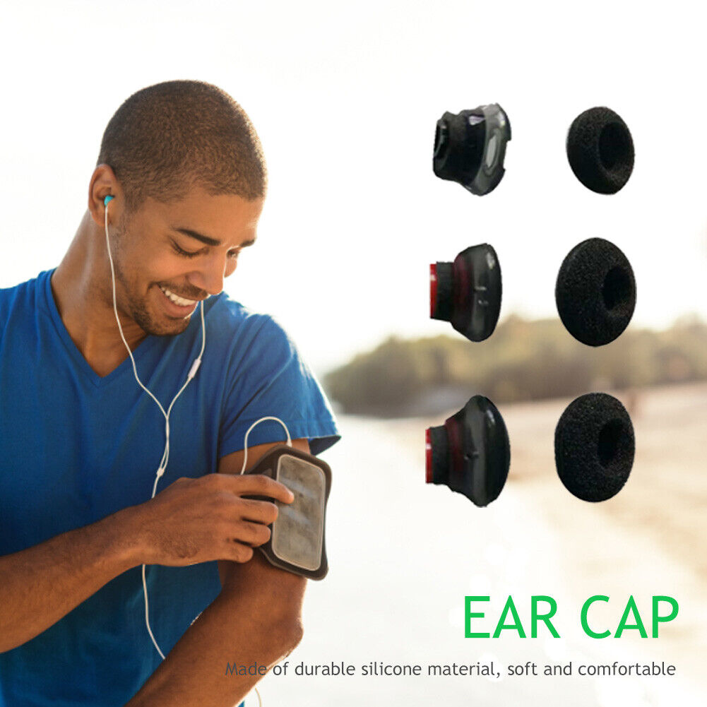 6pcs Ear Tips Silicone In-Ear Earbuds Cover for Plantronics Voyager 5200