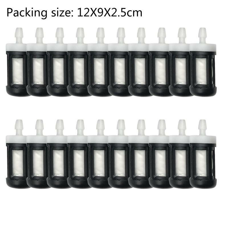 20pcs Fuel Filter for FS45 FS46 FS55R FS55R FS86 FS90R FS100 Chainsaw Trimmer