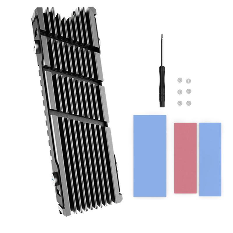 Aluminum M.2 NVME SSD Heat Sink Supports M.2 NVME SSD 2280 Desktop Dedicated