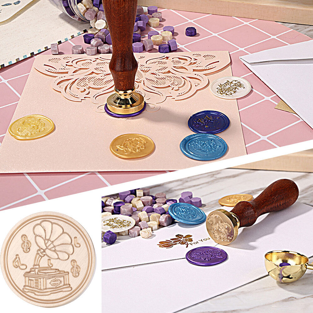 Fire Paint Seal Wax Stamp Head for Wedding Invitation Card Decor (SG37)
