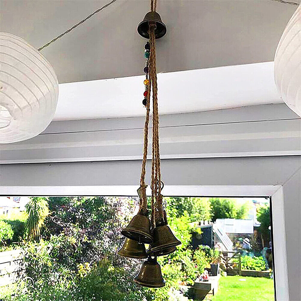 6pcs Blessing Bell Evil Spirit Witch Wind Chime Charm Witchcraft Home Decor