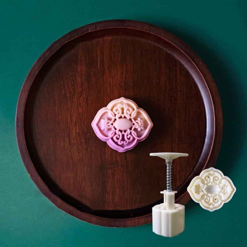 50g Plastic Pastry Stamp Mooncake Stamp Mooncake Tools Creative Chinese Style