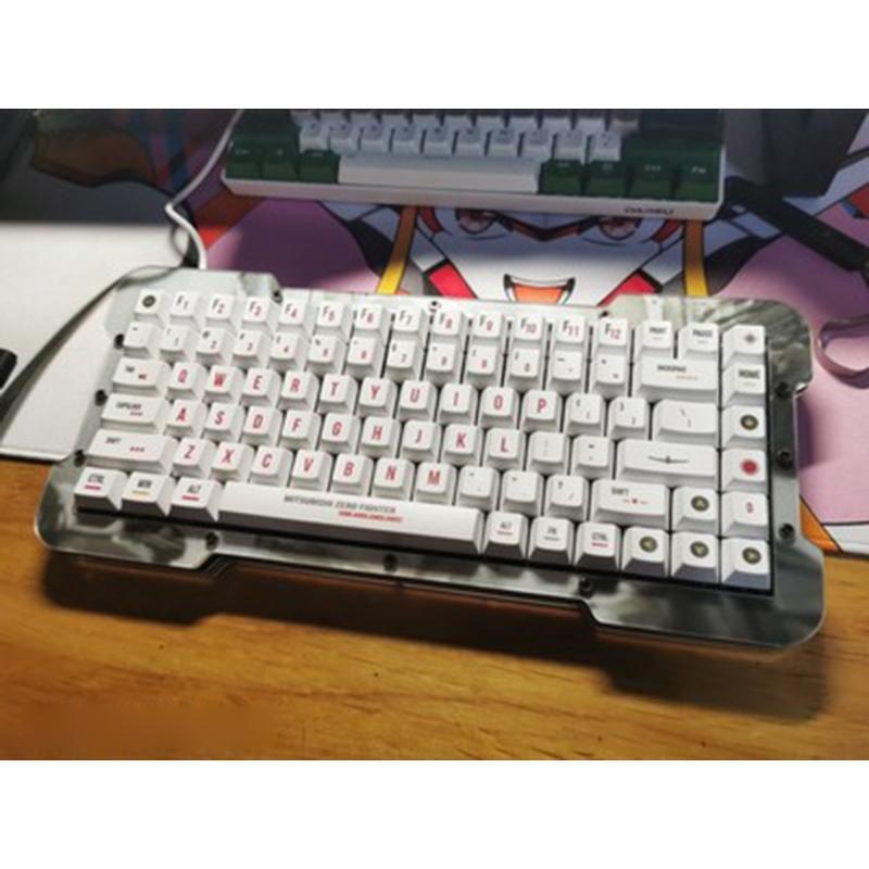 123Keys Aircraft Theme Keycap Dye Sublimation Cherry Profile Mechanical Keyboard