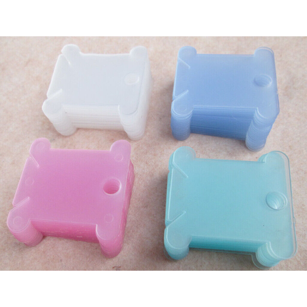 100 * Plastic Embroidery Thread Bobbins Embroidery  Supplies