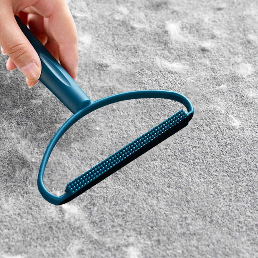Portable Lint Remover Pet Hair Brush Roller Fur Fuzz Clothes Shaver (Blue)