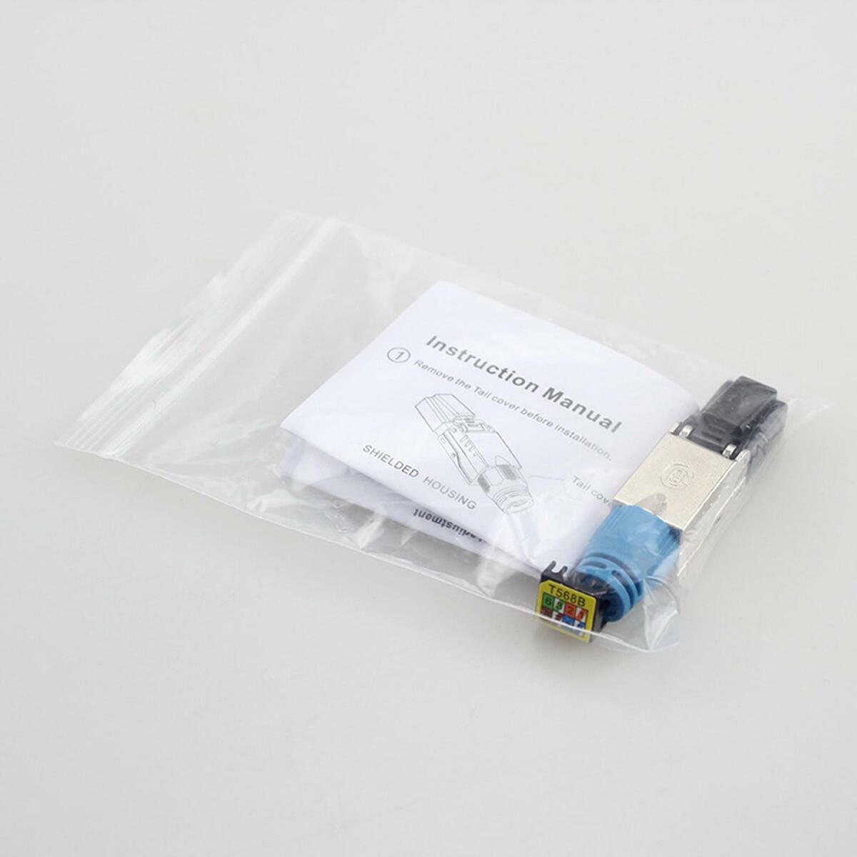 Ethernet Termination Plugs Connectors for UTP 10G  Installation