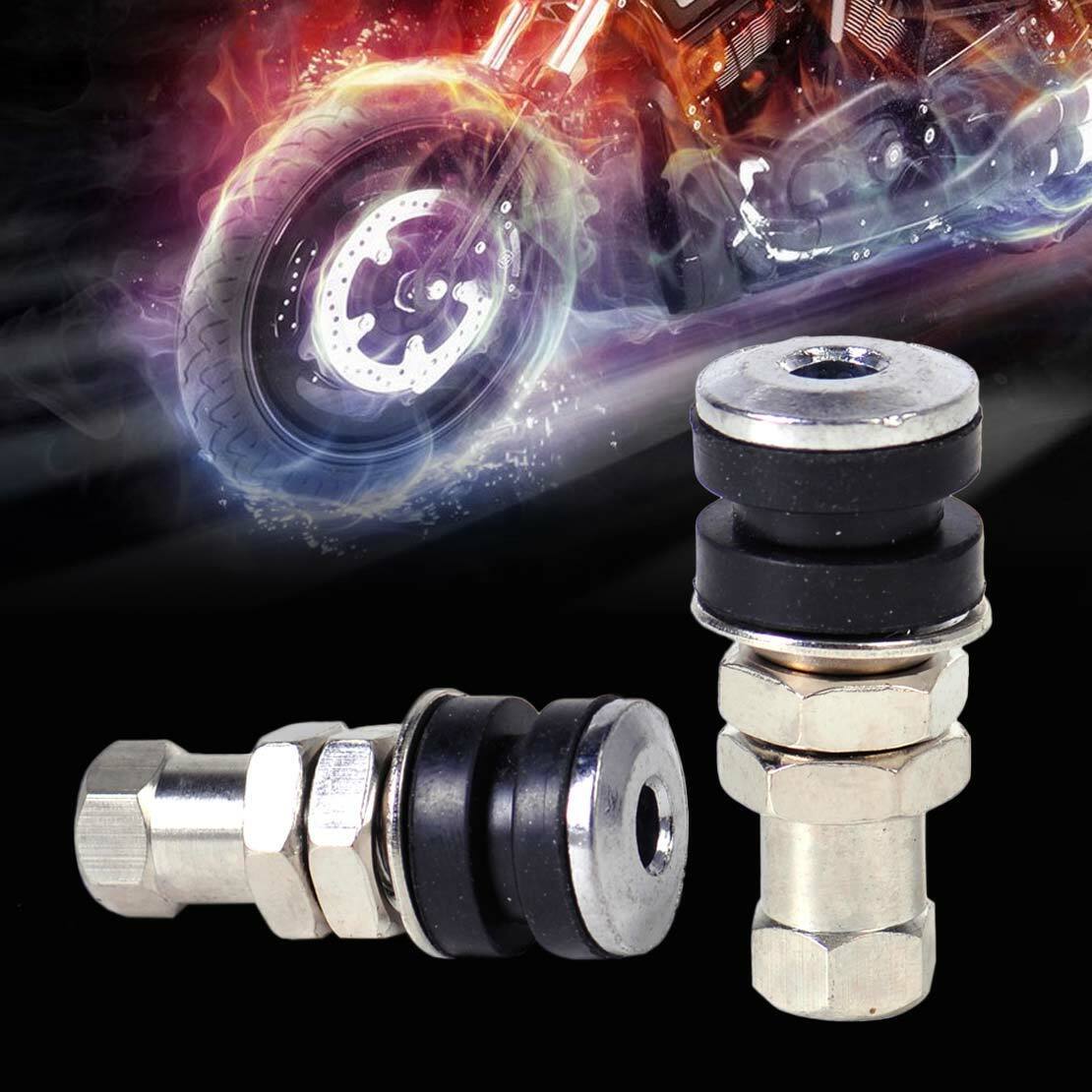 2x Schrader valve tubeless ready no tube fr Motorcycle ATV Bicycle Bike Valve Li