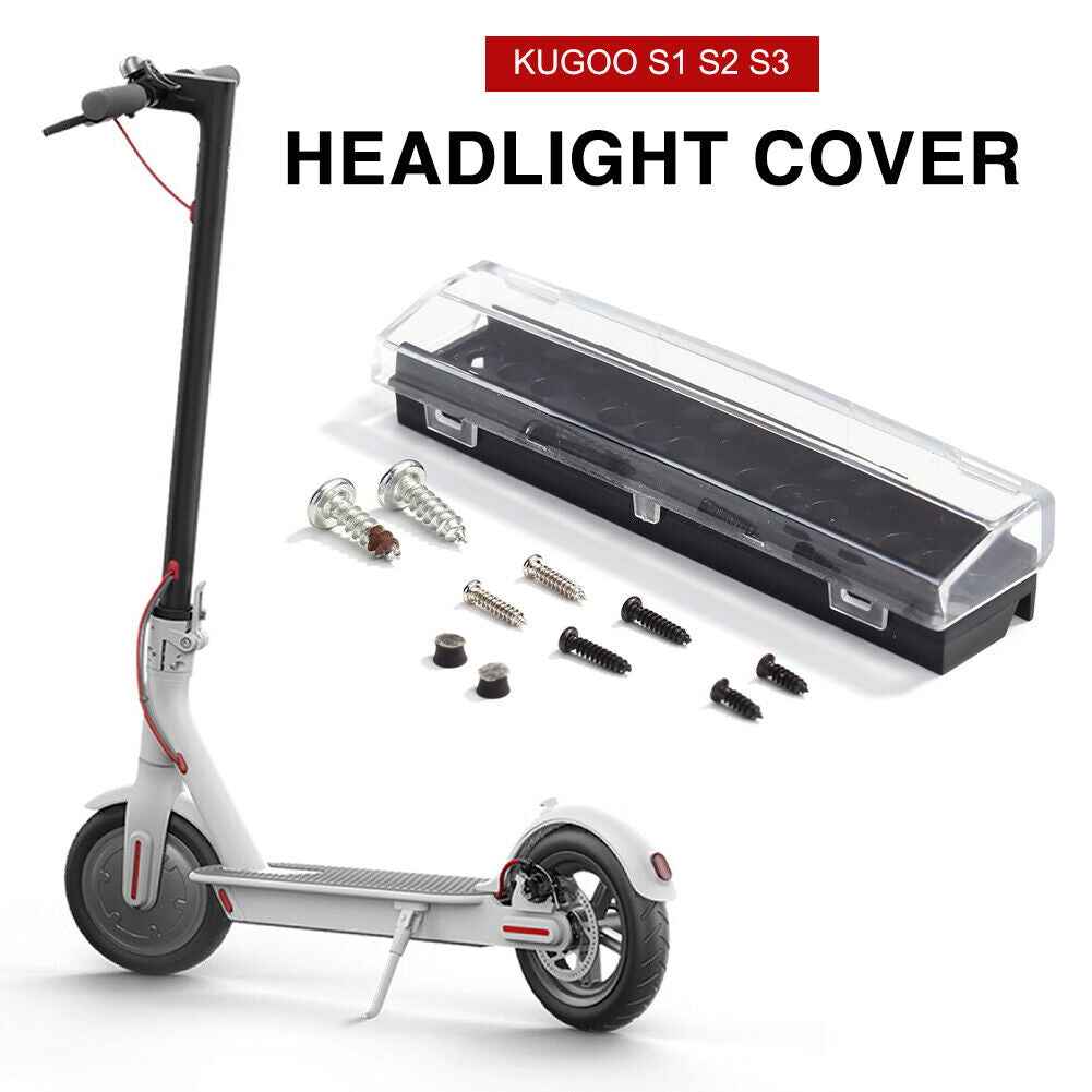 Plastic Headlight Front Light Covers for Electric Scooter KUGOO S1 S2 S3