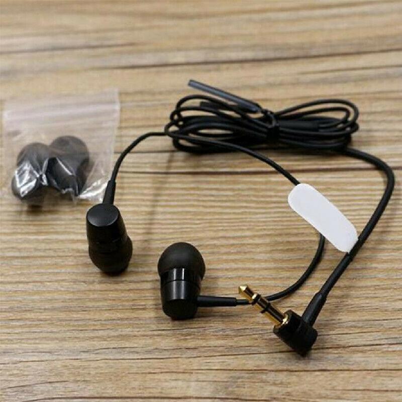 L Shape Clear Sound Earphones Long Short Wire Soft In-Ear Earphone for SONY Kit