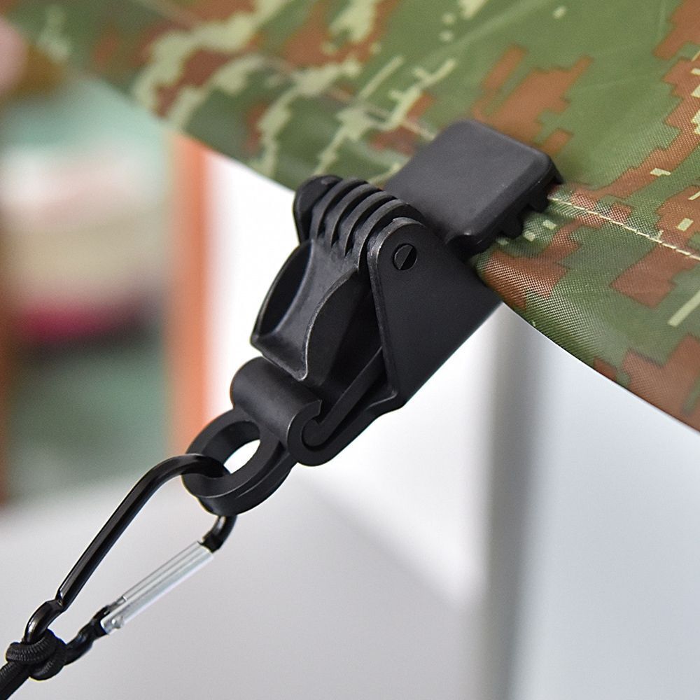 Camp Gripper Anchor Trap Jaw Grip Tarp Clip Tighten Tool Awning Canopy Clamp