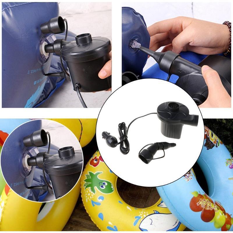 Electric Air Pump Portable Air Mattress Pump Inflator Deflator For Inflatables