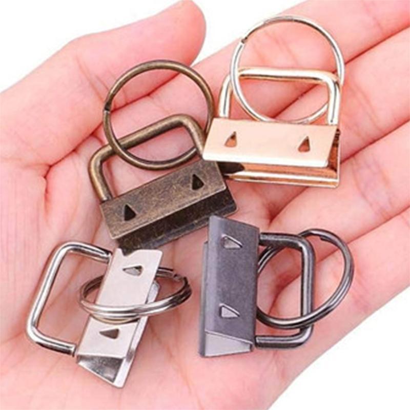 Key Fob Hardware Set of 75 Pcs with Tassels DIY Project Craft Handmade Kit