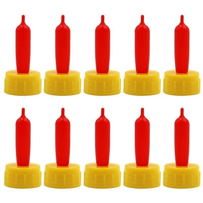 10 Pcs Puppy Dog Foal Calf Screw Coke Bottle Durable Nipple Drinker Bottle Tools