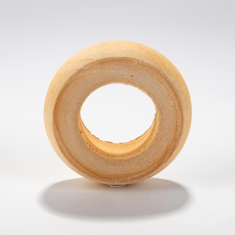 10 Pcs Natural Wooden Serviette Holders Napkin Rings Set Round Serviette Rings