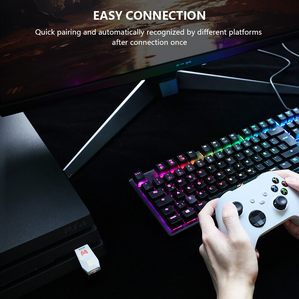 BIGBIG WON R100 USB Wireless Adapter for Windows Switch PS4 PS5 XBOX One S