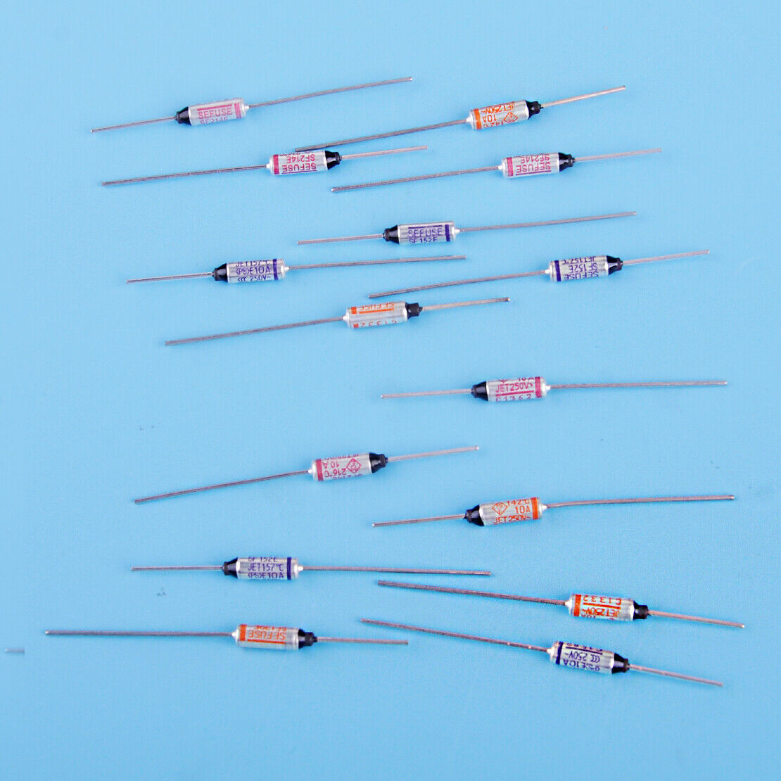 5pcs SF214E Thermal Cutoff  216 Degree 10A 250V AC SEFUSE Li