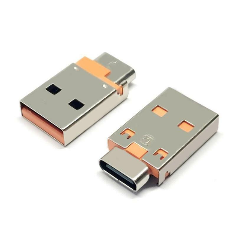Connector Accessory USB A Male to Type C Female Small PCB Board Attached Inside