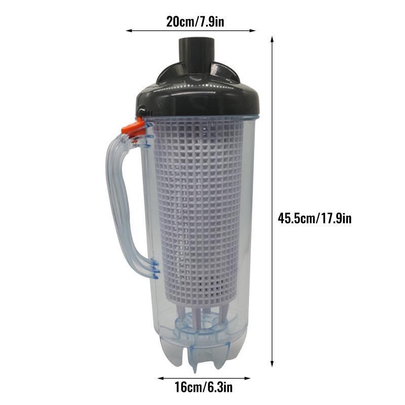 Swimming Pool Cleaner Leaf Catcher Leaf Suction Tank Pool Skimmer Filter Storage