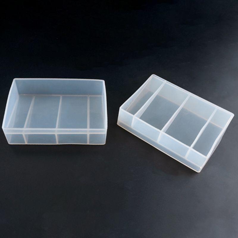 Creative Rectangle Photo Frame Mold for Cake Making DIY Crafts Silicone Molds