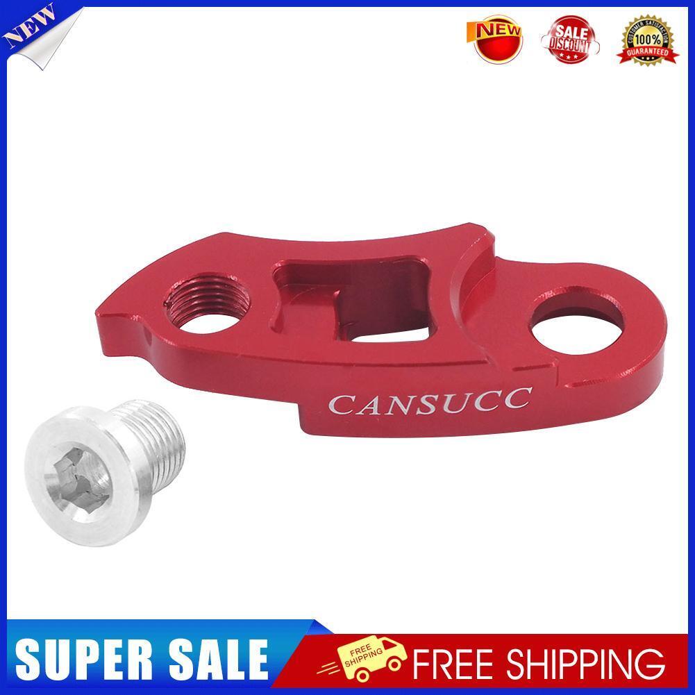 CANSUCC Bicycle Rear Derailleur Hanger MTB Frame Tail Hook Extender (Red)