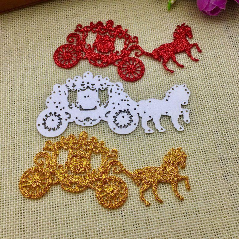 Carriage Metal Cutting Dies Stencil Scrapbooking DIY Album Stamp Paper Embossing