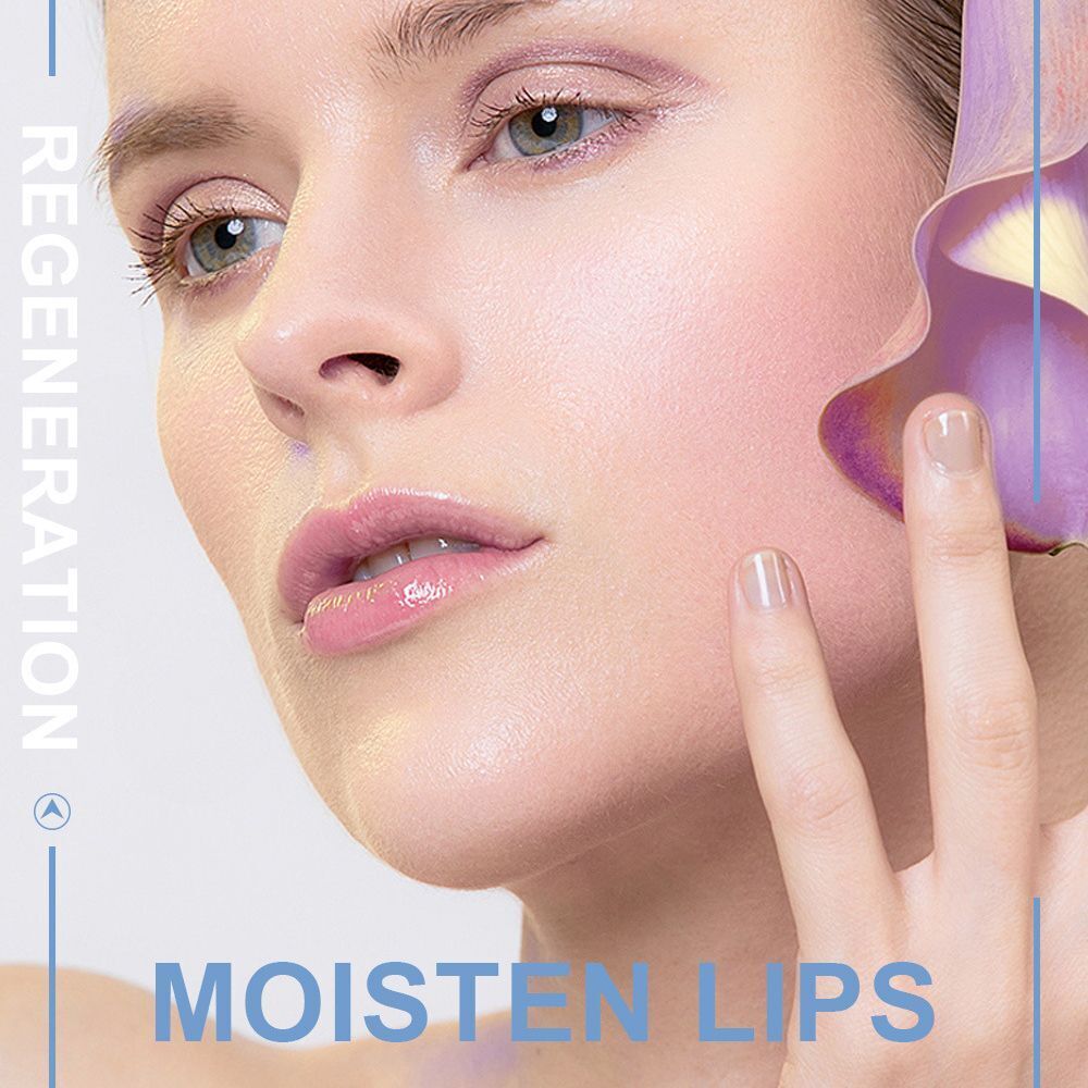 Oil Petal Fruit Lip Gloss Lip Oil Reducing Lip Lines Jelly Moisturizing Lips