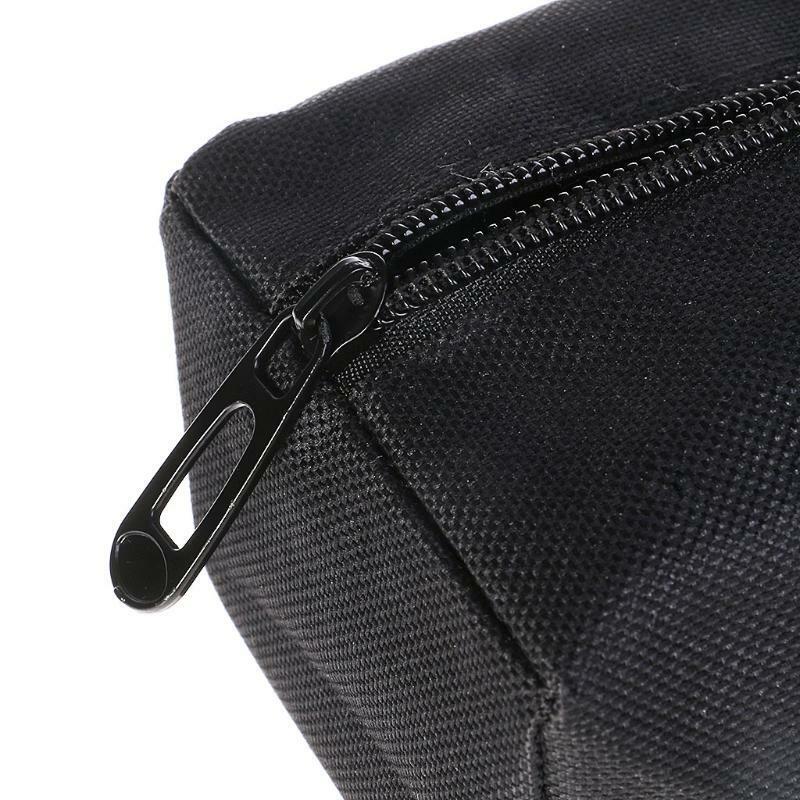 Waterproof Oxford Canvas Tool Bag Screw Nails Drill Bit Metal Parts Storage Case