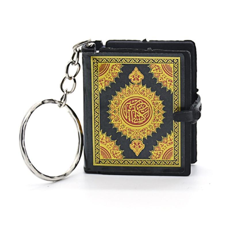 Mini Ark Quran Keychain Nice Book Real Paper Can Read Arabic the Koran Keychain