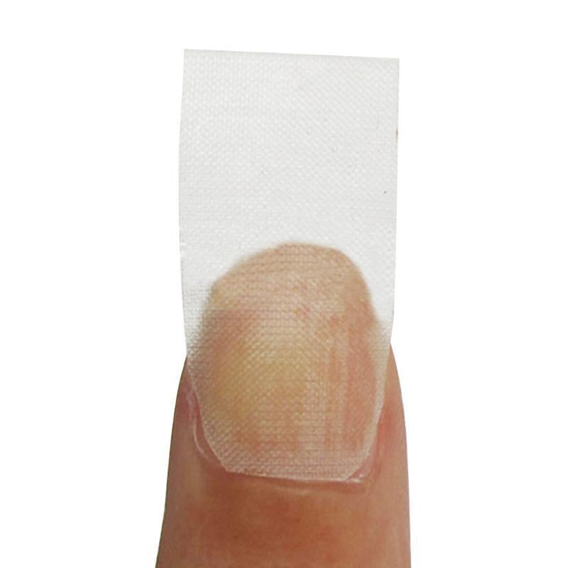 Fiberglass Nail Wrap Convenient Self Adhesive Nail Protector for Salons Home Use