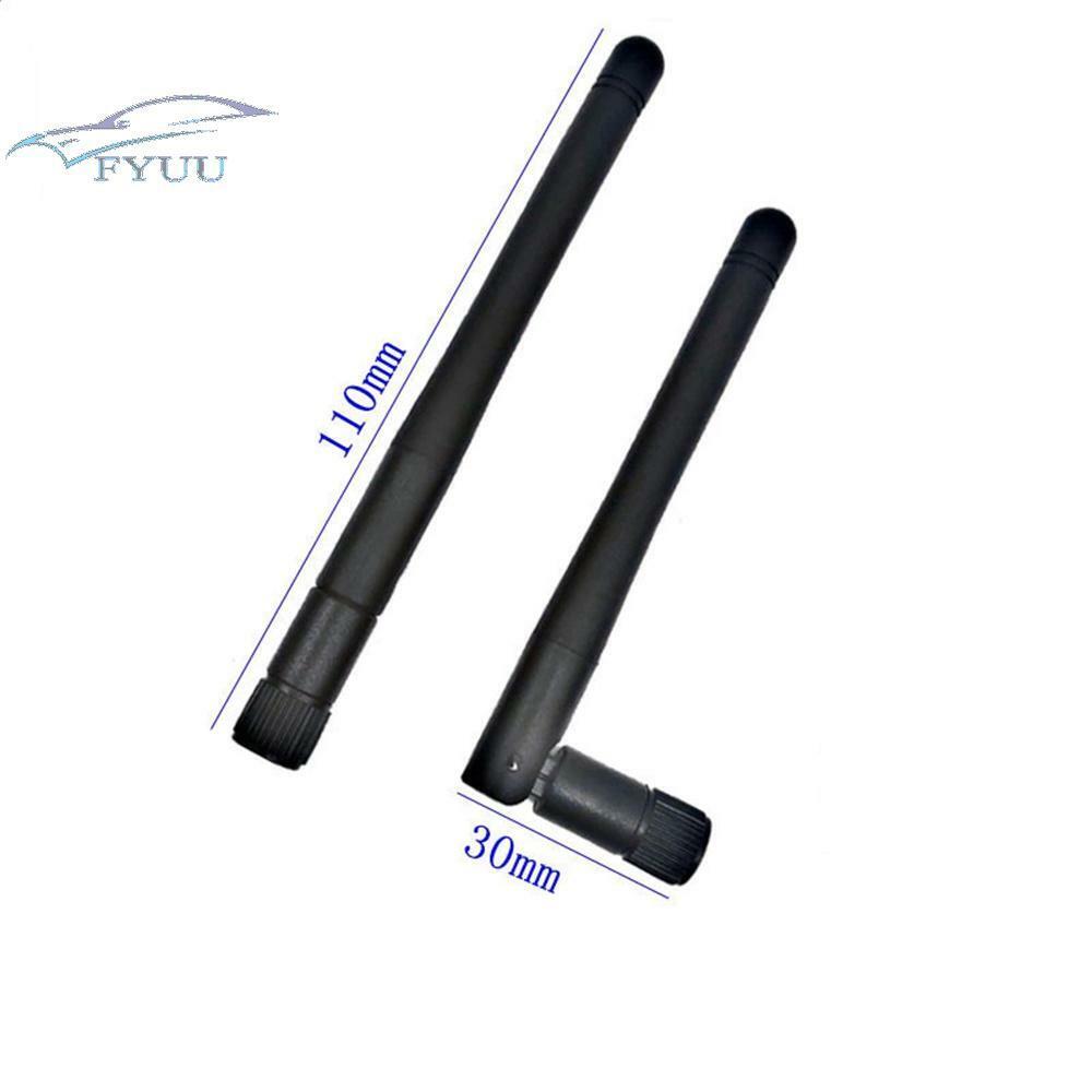 5 Pack Black 4.25'' RP-SMA Antenna For WiFi 2.4GHz/5Ghz Wireless Router Or Card