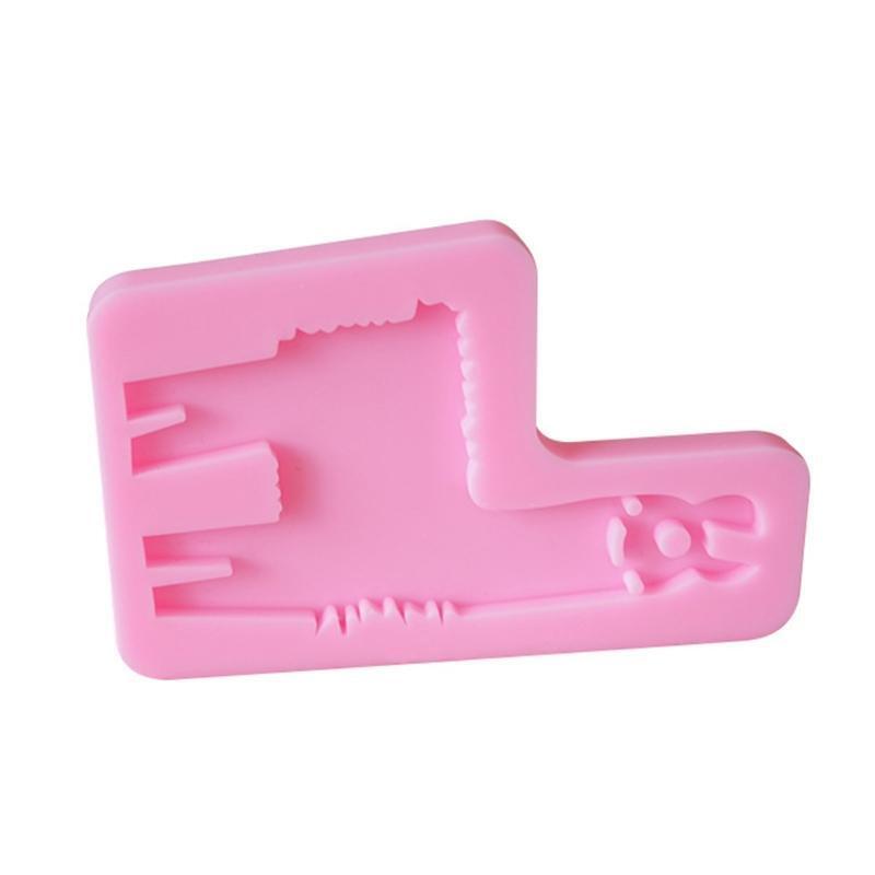 Epoxy Silicone Mold for Keychain Pendant DIY Crafts Making for Household Dorm
