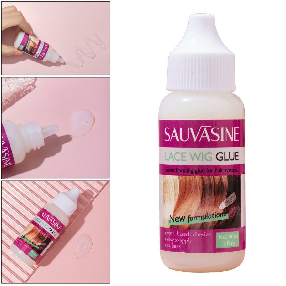 Wig Adhesive Glue Oil-Resistant Extra Moisture Control for  Replacement