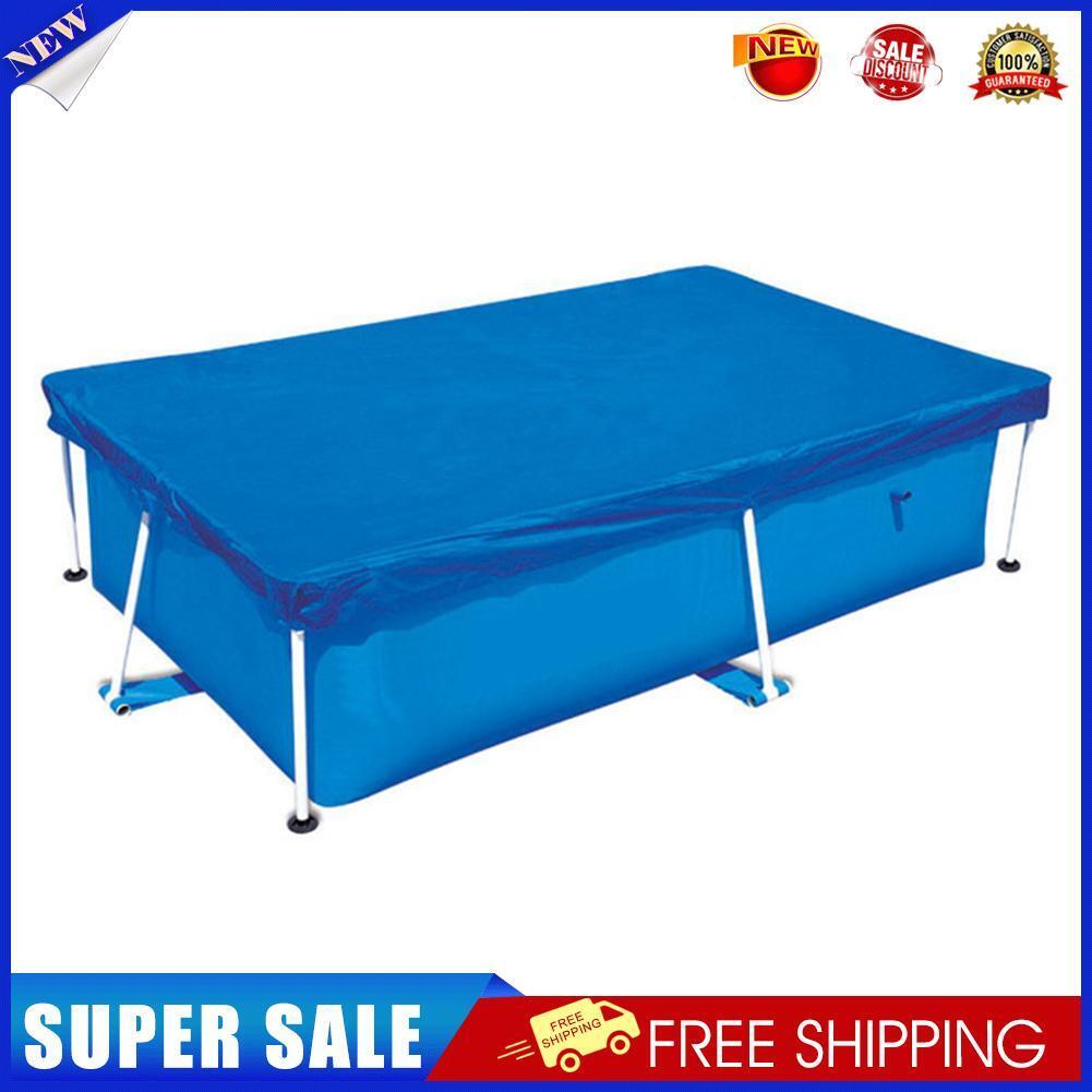 Swimming Pool Cover Waterproof Tarpaulin Anti-dust Floor Mat (221X150cm)