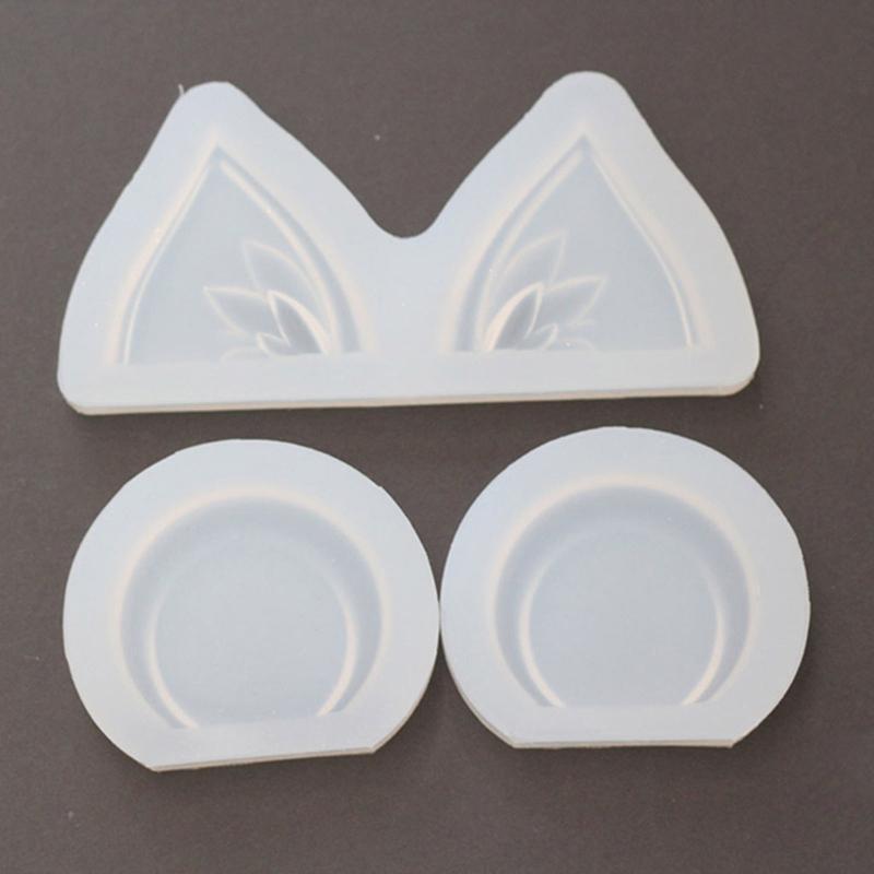 Cat Ears and Bear Ears Cute Mold  for DIY Personalized Frame Mold Crafts 2-piece