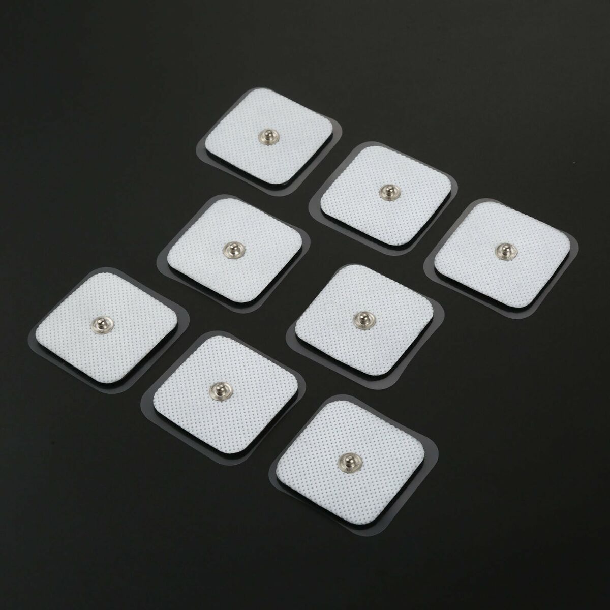 20Pcs 1.6x1.6" Snap On Electrode Pads F Tens Units Therapy Massagers Spare Parts