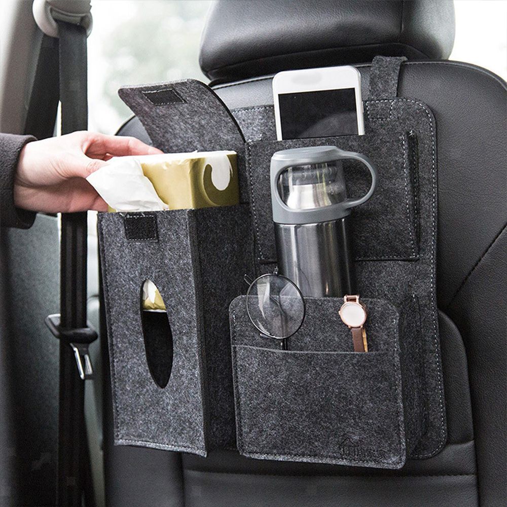 Bag Auto Storage Bag Car Seat Back Box Seat Back Organizer Backseat Holder