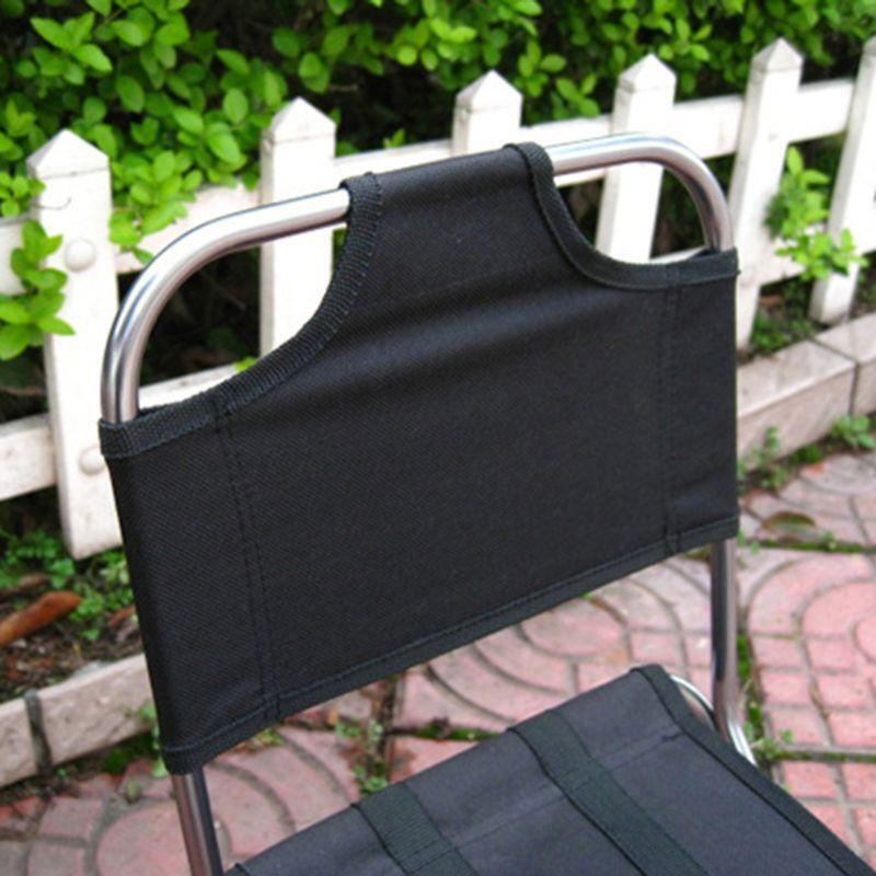 Camping Chair Support 100KG  Folding Quad Chair Outdoor lawn chair