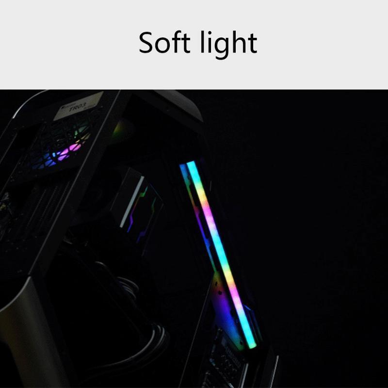 Acrylic ARGB LED Strip for PC with 5V 3-pin ARGB LED for Gigabyte RGB Fusion