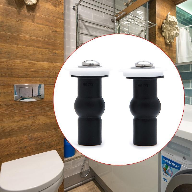 2 Pcs Universal Toilet Lid Screw Toilet Seat Connector Nuts Accessories